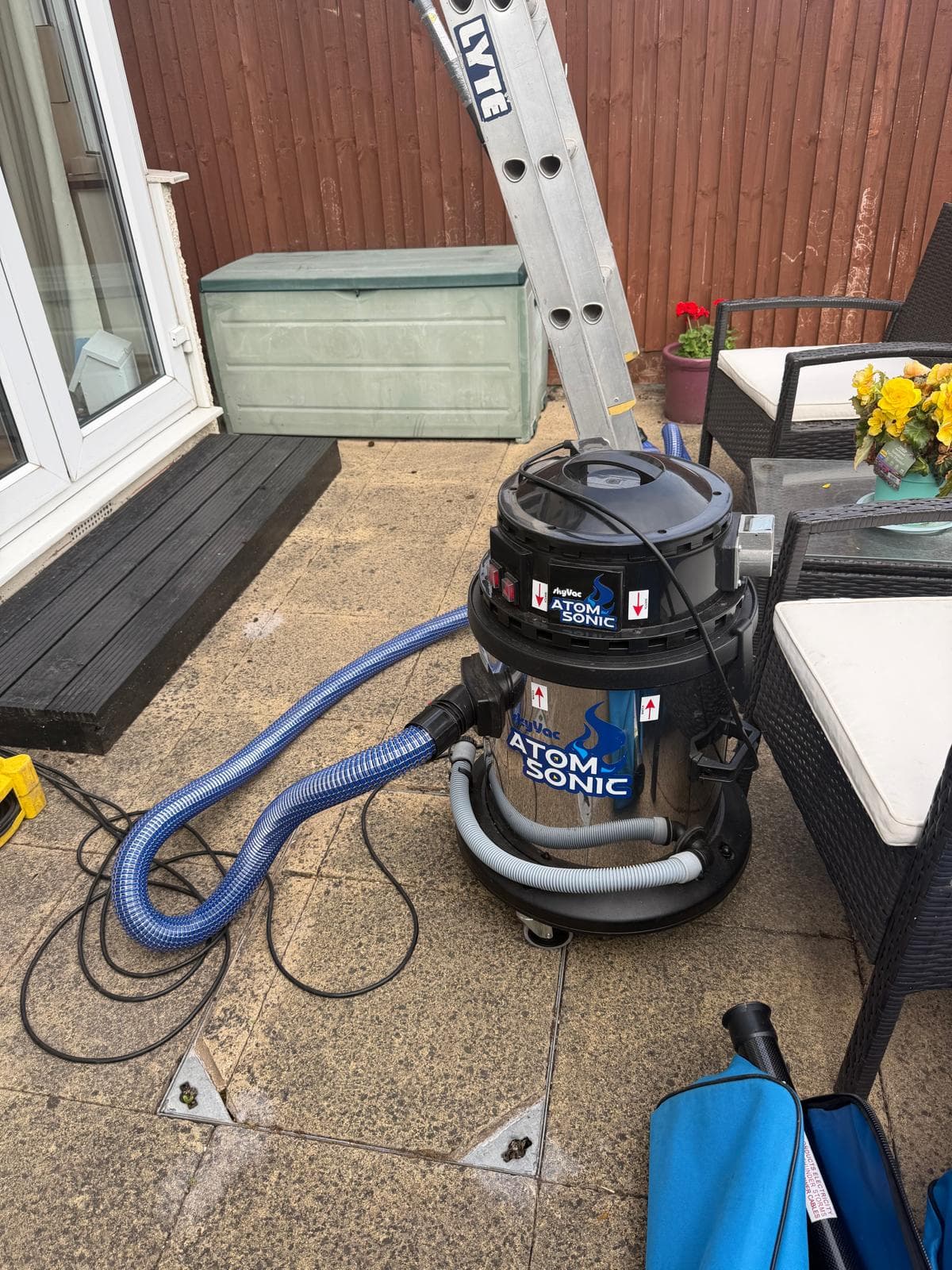 SkyVac gutter vacuum
