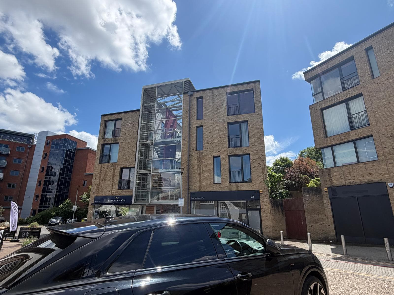 Commercial frontage